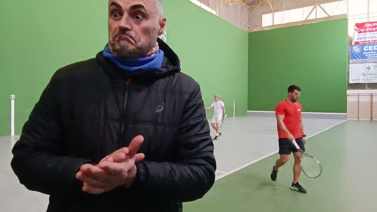 Frontenis olímpico circuito @FedMadPelota y @federaciondepelotadeclm octavos de final 2 