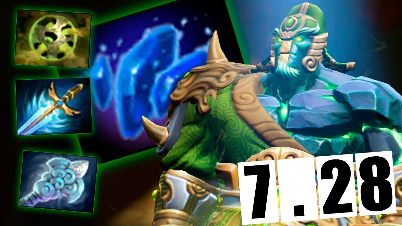 7.28 СОБРАЛ НОВЫЕ ВЕЩИ НА ЗЕМЕЛЮ ДОТА 2 | EARTH SPIRIT DOTA 2