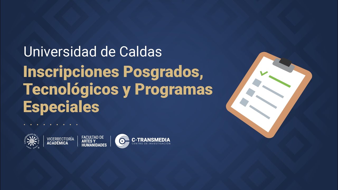 Guía de inscripción posgrados, tecnológicos y programas especiales