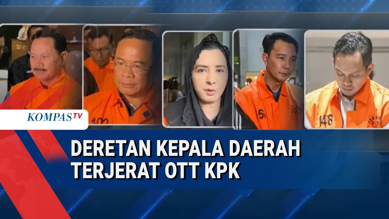 Ini Daftar Kepala Daerah Terjerat OTT KPK