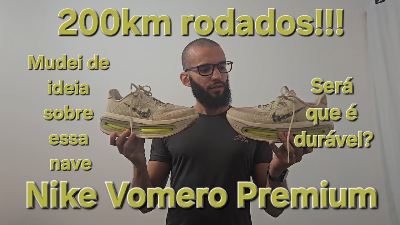Nike Vomero Premium após 200km!