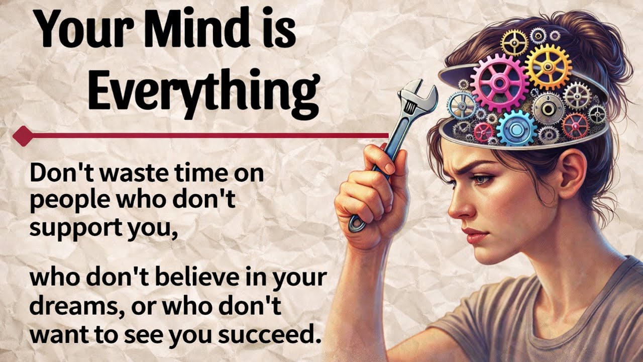 🧠 Your Mind Is Everything 💡 | 📖 Graded Reader | 🎧English Listening Practice | ✅ Motivation&Success