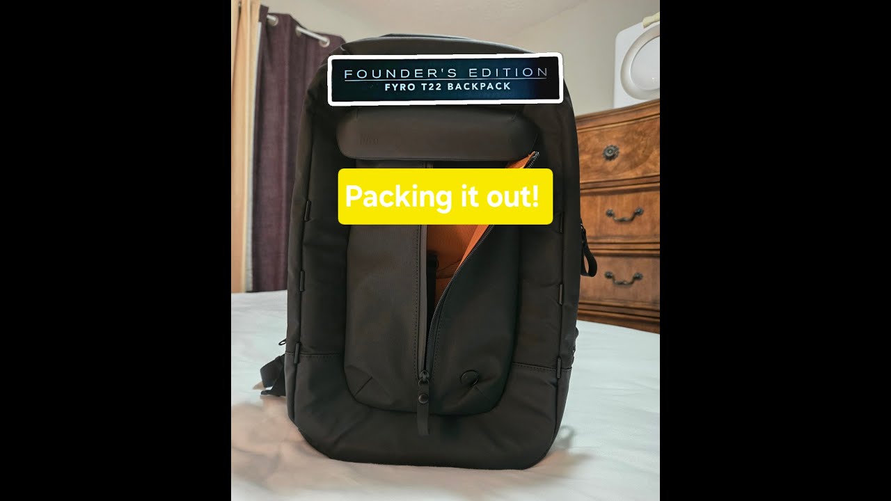 Fyro T22 Backpack - First Packout!