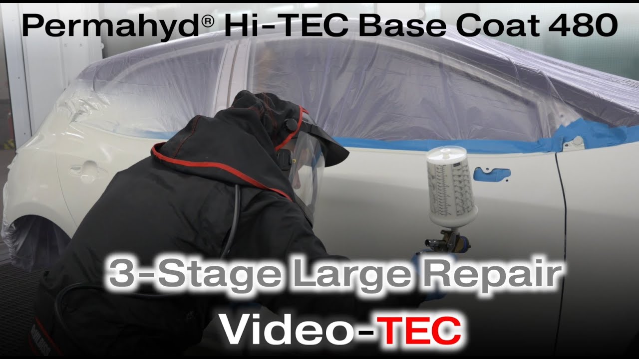 Permahyd Hi-TEC Base Coat 480: 3-Stage large repair