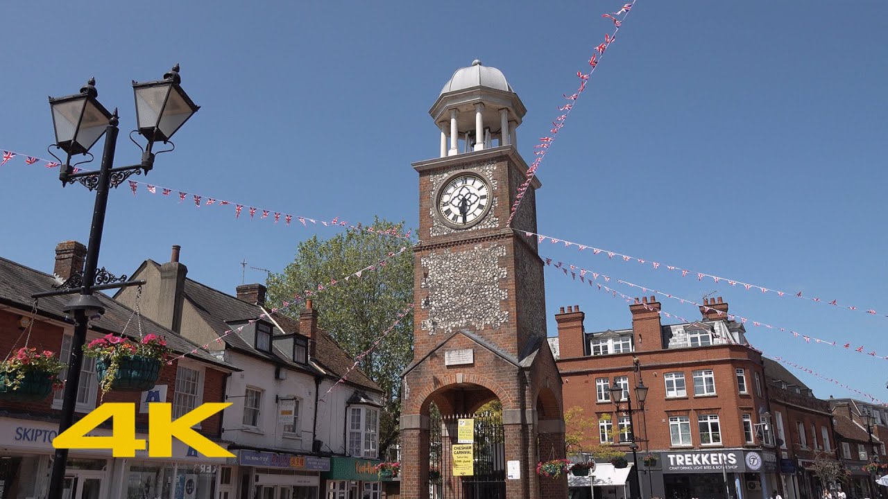 Chesham Walk: Town Centre【4K】