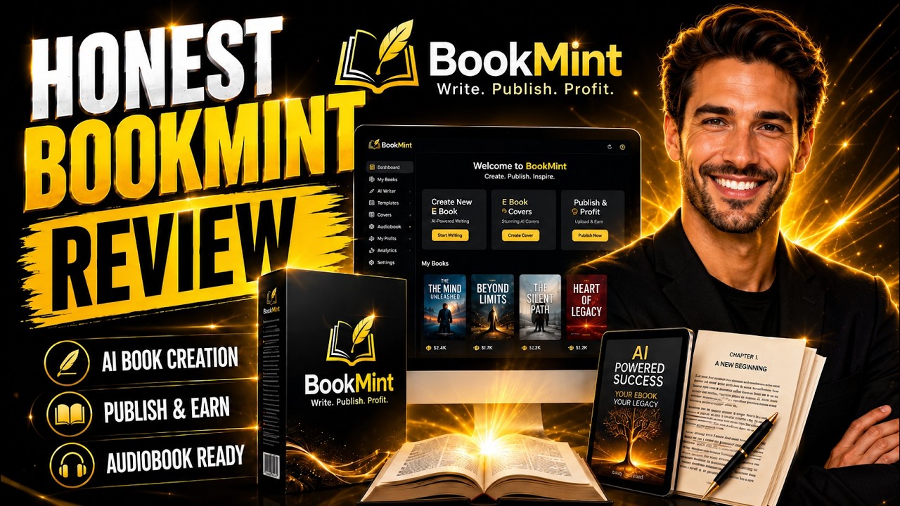 BookMint Honest Review  + Demo - Is This AI Publishing Tool Worth It ?