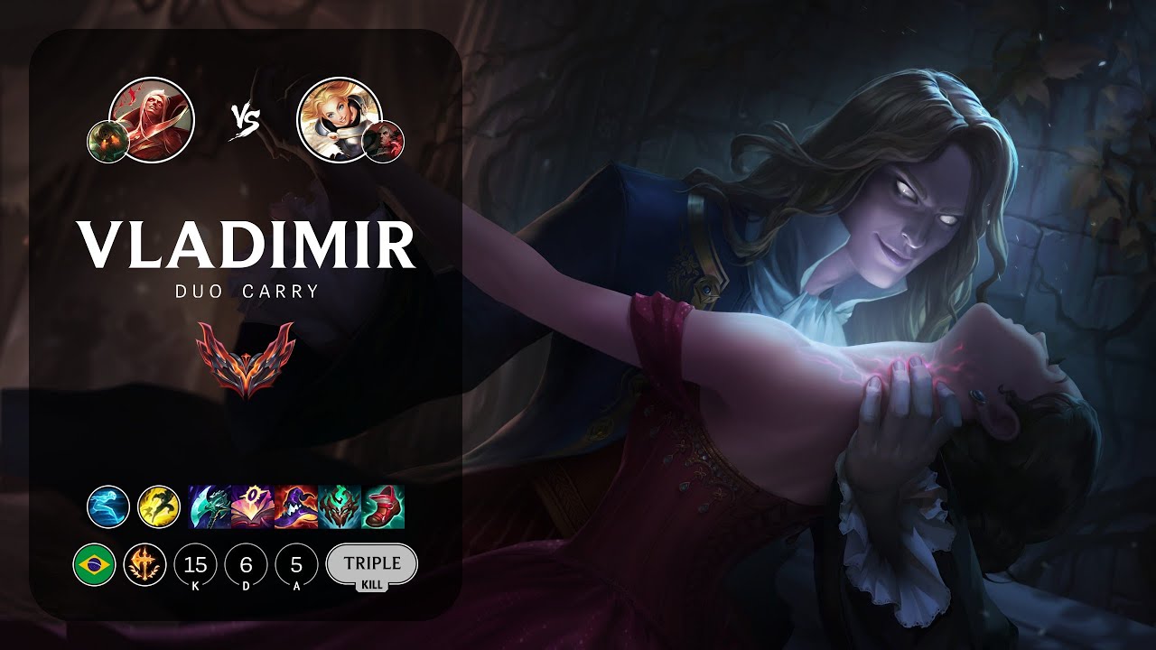 Vladimir Carry vs Lux - BR Grandmaster Patch 13.10