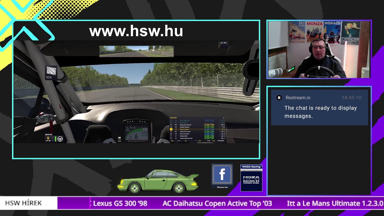 HSW Simracing LIVE Channel!