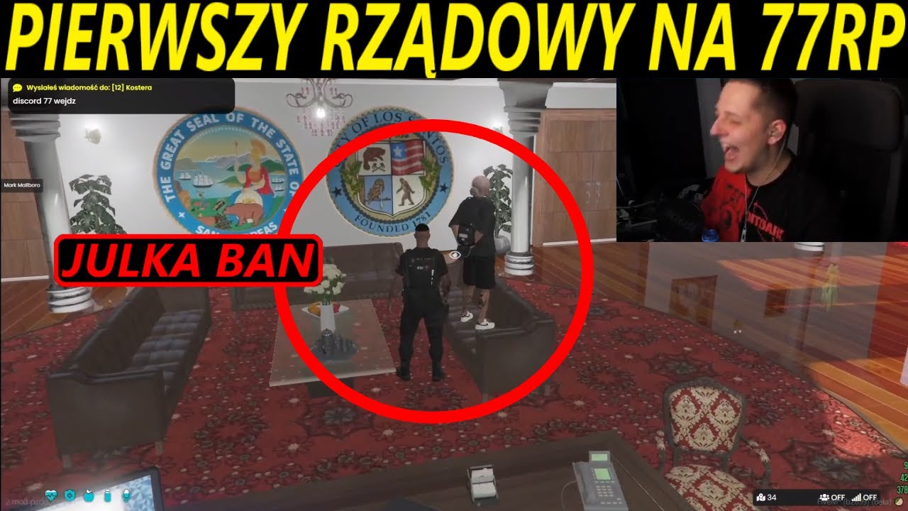 Takuu daje bana Julce na rządowym 77rp