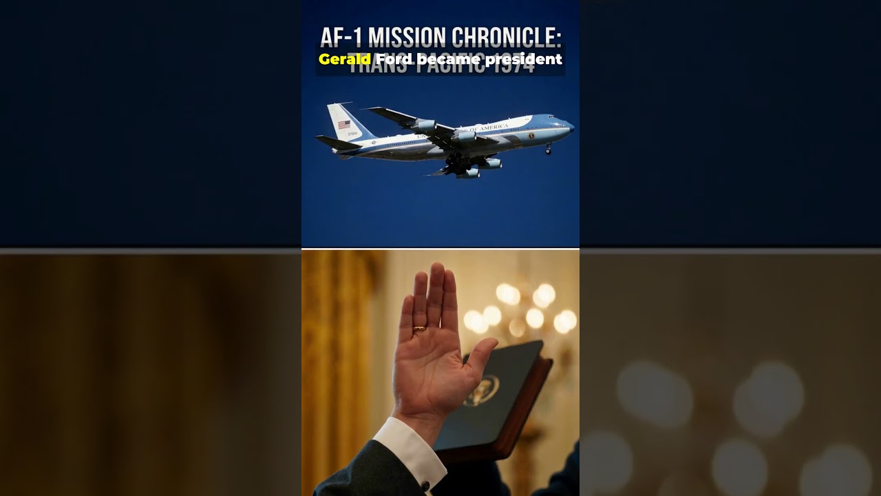 Air Force One Stopped Being Air Force One Mid-Flight / History in 20 Seconds