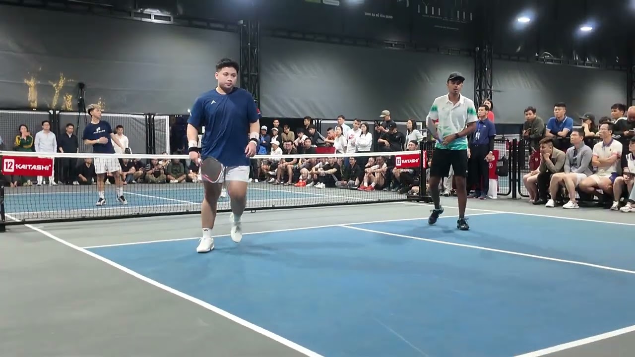 Đạt Trố - Samurai Hoang với Phúc Phan Rajesh  Giải PICKLEBALL VTVCAB TIGER VŨ YÊN 2026