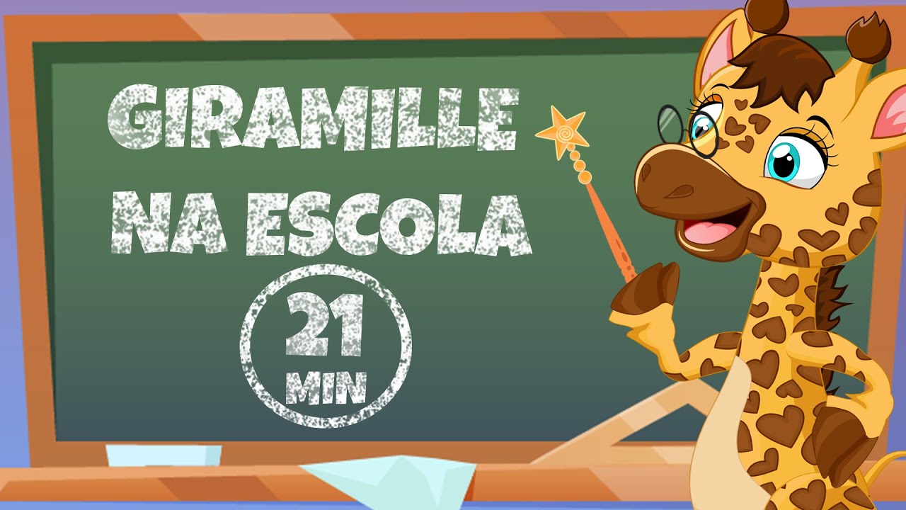 Giramille na Escola - 21 min | Desenho Animado Musical