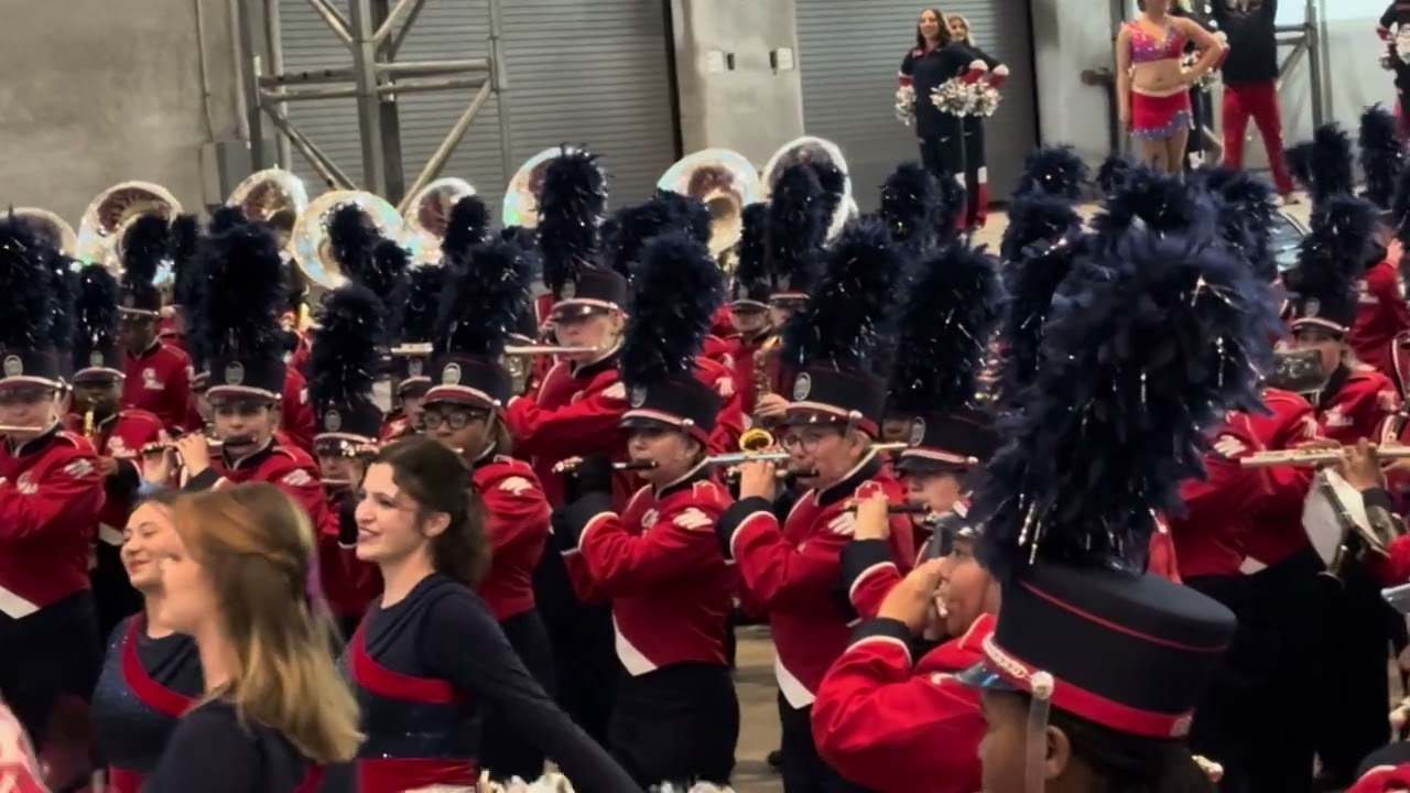 1-02-25 Gator Bowl Duke vs Ole Miss featuring @olemissband Ole Miss Pride of the South marching Band