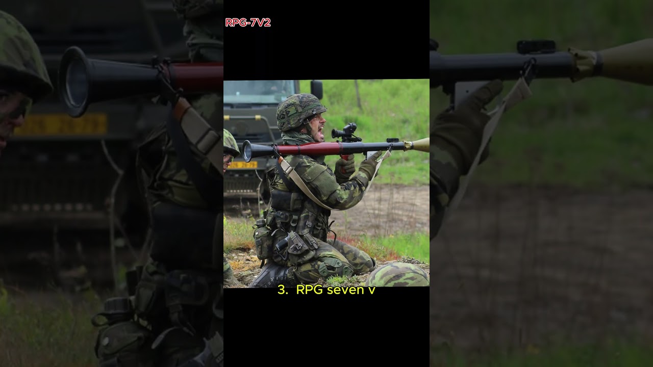 Czech Republic's Top Modern Anti-Tank Weapons Revealed