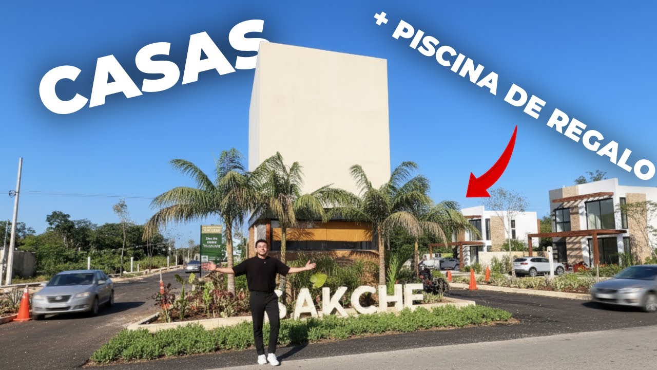 🏝️ CASAS ECONÓMICAS en YUCATÁN + PISCINA de REGALO