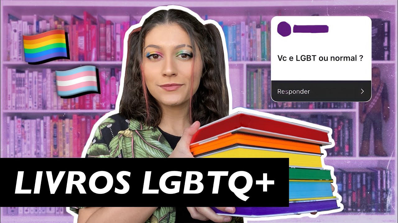 um livro para cada letra da sigla lgbtqiap+ 🌈✨