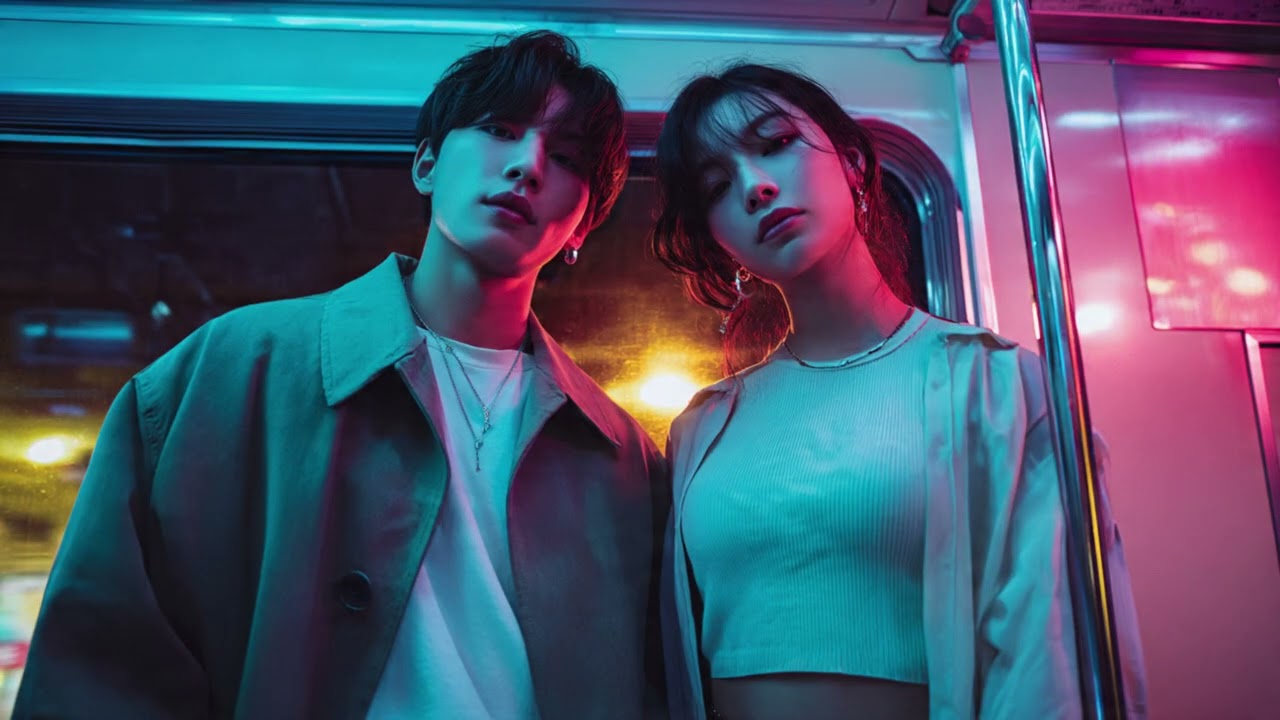 Neon Rainfall ☔ Korean Electro Pop Synth Chill | Y2K Cyber Night Drive