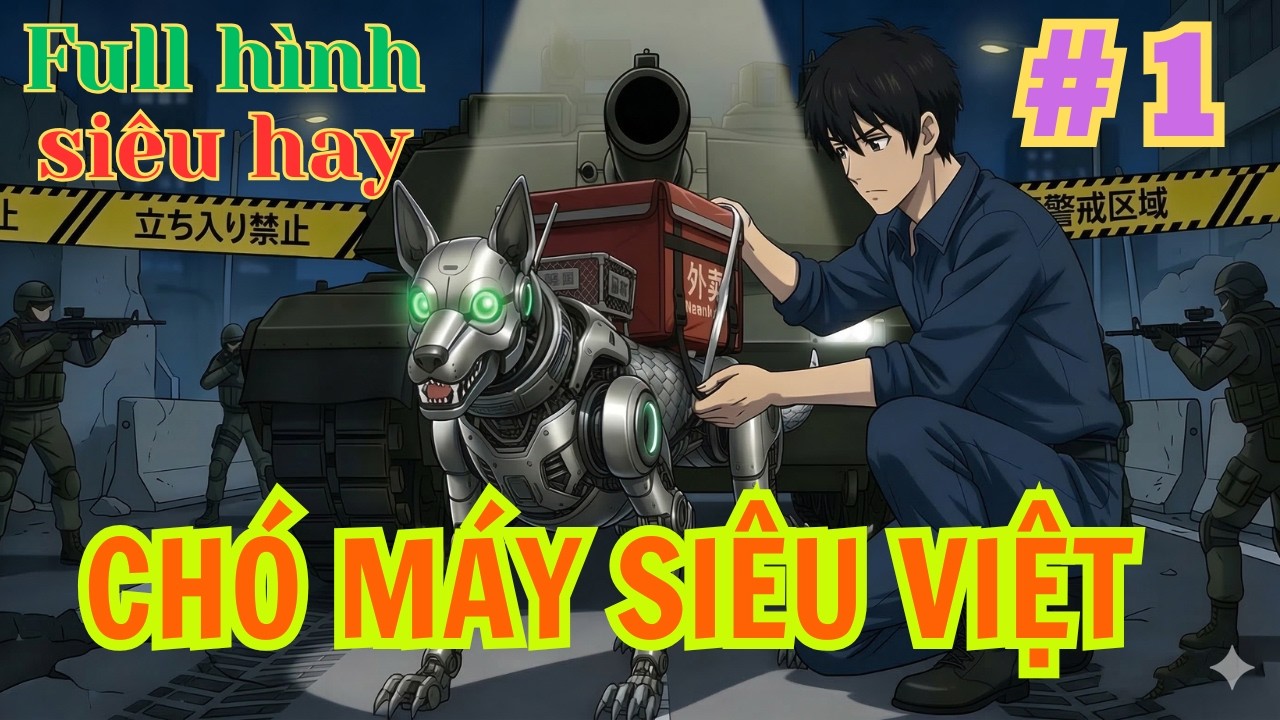 Thanh Niên Chế Tạo Chó Máy Cắn Nát Robot Quân Đội Chỉ Bằng Một Nhát | Tóm Tắt Truyện