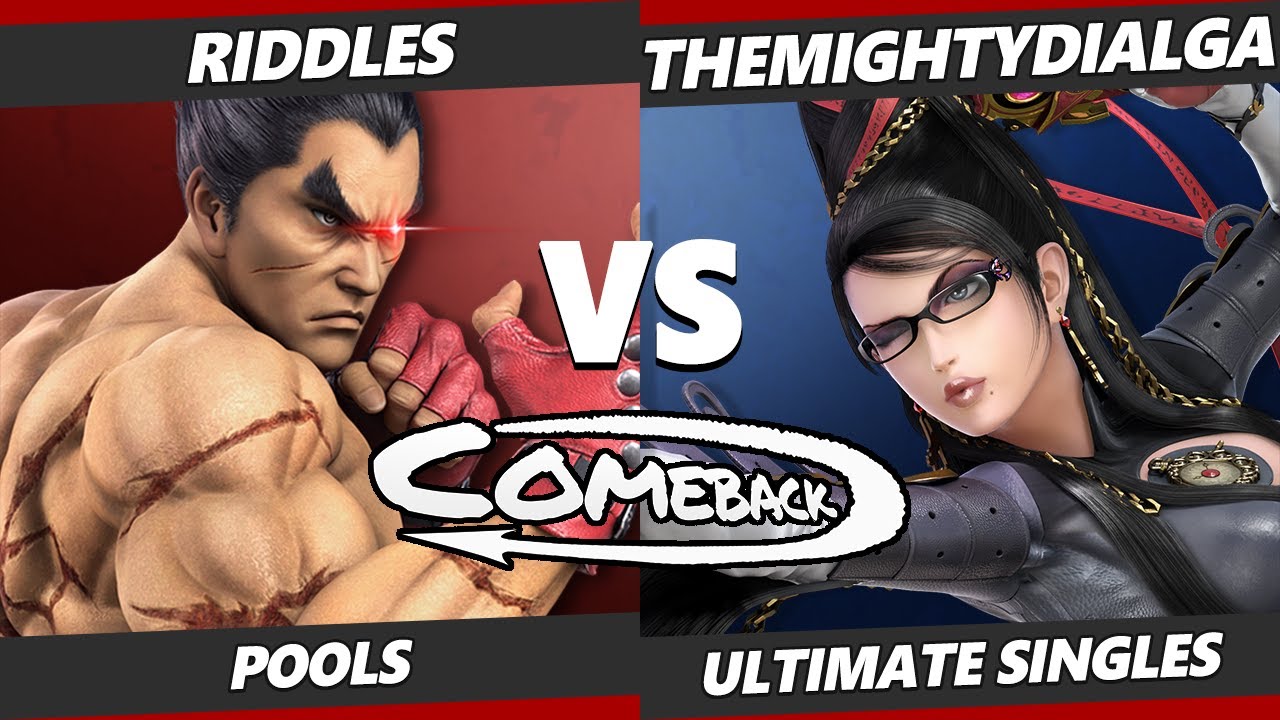 The Comeback - Riddles (Kazuya) Vs. TheMightyDialga (Bayonetta) SSBU Ultimate Tournament