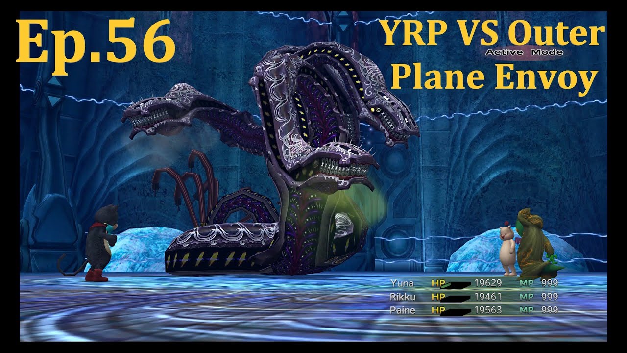 FINAL FANTASY X-2 (FFX-2) Ep 56 YRP VS Outer Plane Envoy