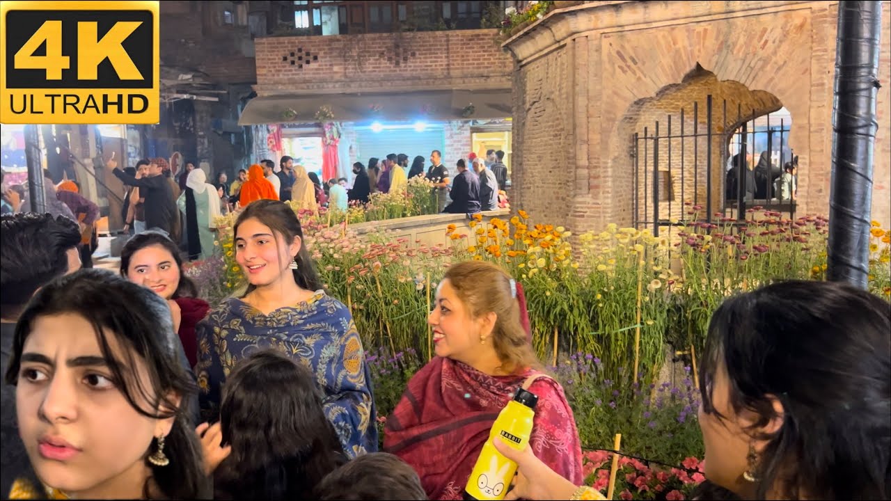 Spring Festival In Lahore, Pakistan | Jashan-e-Baharan Inside Delhi Gate Lahore, 4k Walking Tour