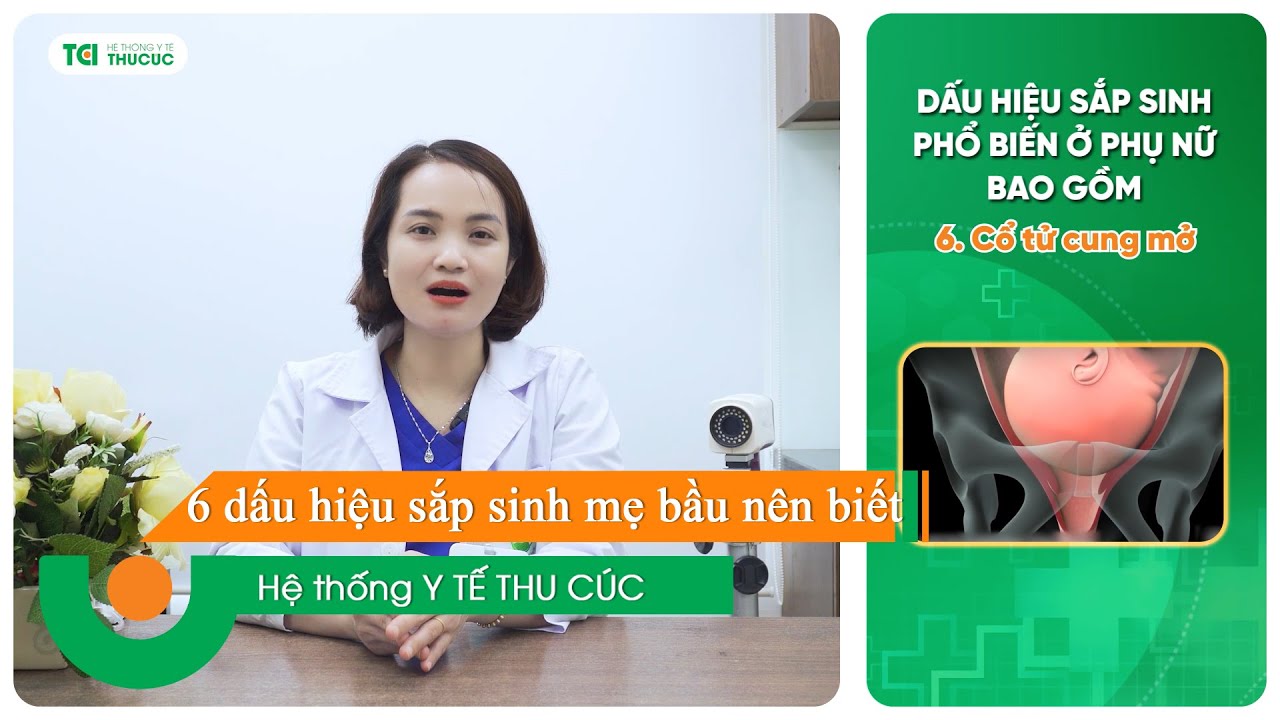 6 dấu hiệu sắp sinh giúp mẹ bầu nhận biết sớm