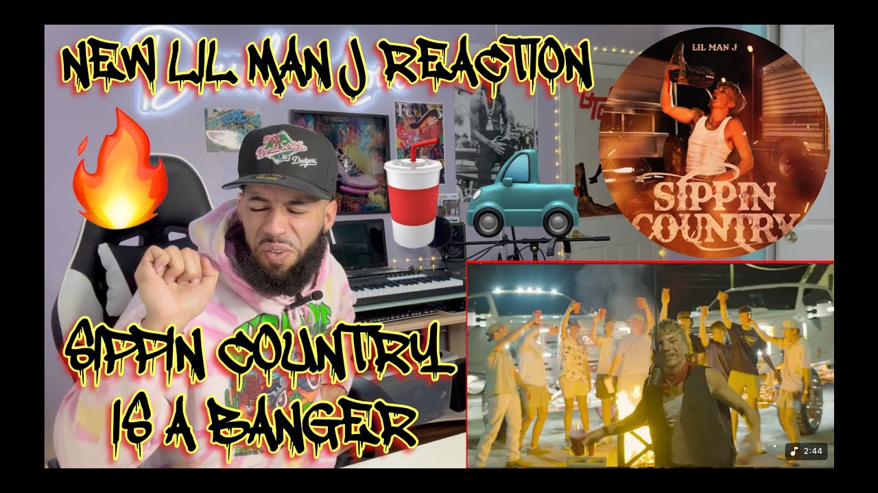 У Lil Man J есть талант! | Lil Man J - Sippin Country (Официальный видеоклип) [РЕАКЦИЯ!!!]