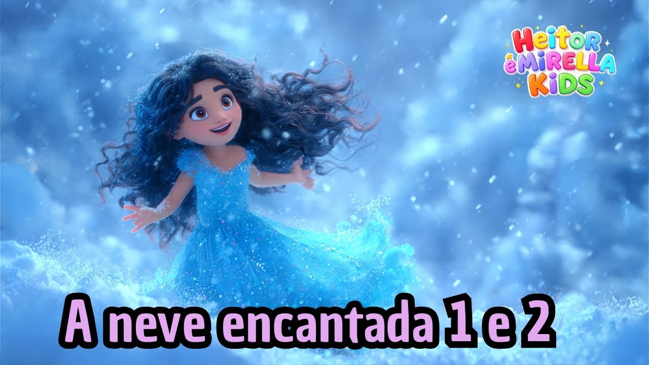 Na Neve Encantada 1 e 2 (Música infantil kids) #heitoremirellakids 