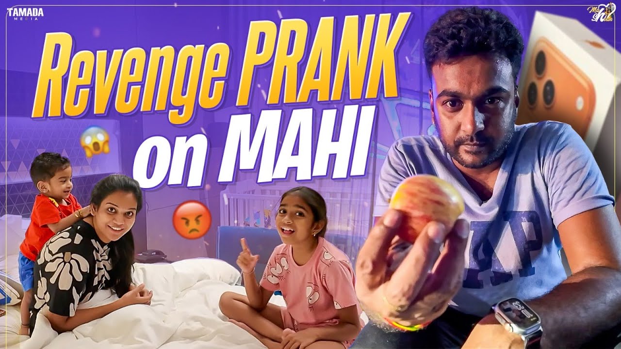 Revenge Prank on Mahi || Mahishivan || Tamada Media