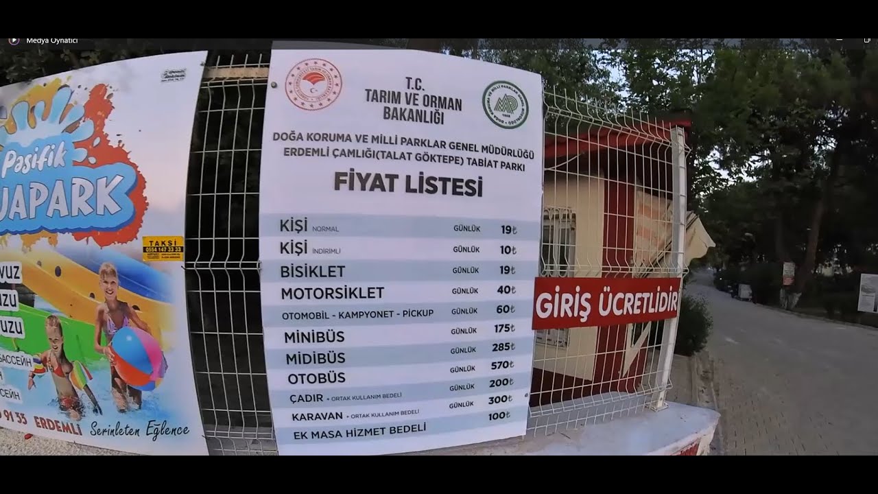 Erdemli Çamlığı Talat Göktepe  Tabiat Parkı Erdemli /MERSİN  [Alt yazılı izlemeyi unutmayınız]