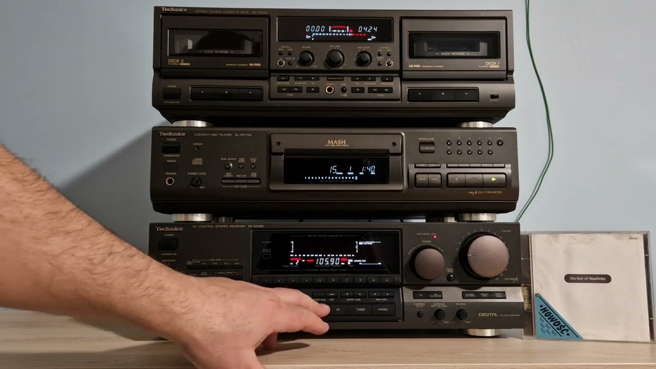 Technics  SA-GX505 SL-PS770A RS-TR979