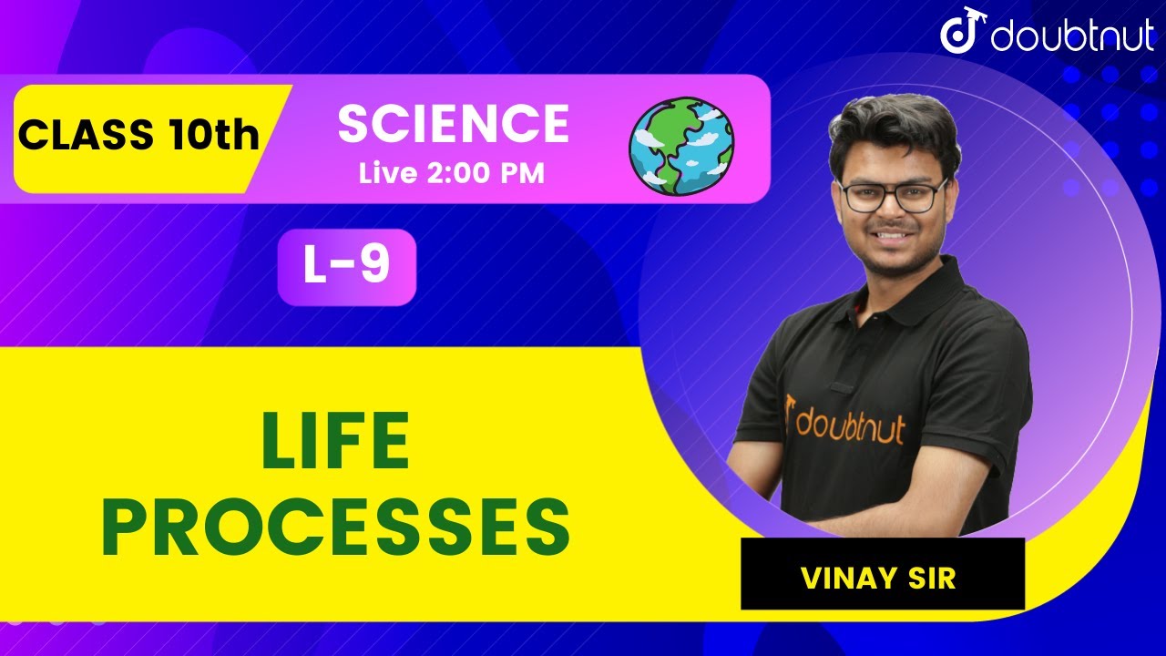 Life Processes | Photosynthesis | Class 10 NCERT, Science | Doubtnut | Vinay Sir