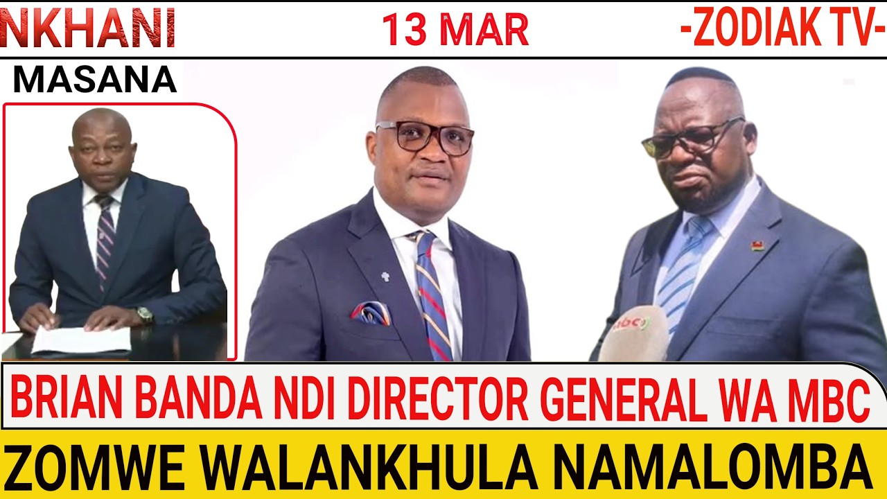 KOMA NAMALOMBA ZOONA ANGALANKHULE IZI KWA DIRECTOR GENERAL WA TSOPANO BRIAN BANDA?