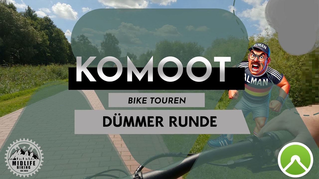 E-Bike Tour D&uuml;mmer See | Cube Stereo Hybrid 160 | Komoot Touren