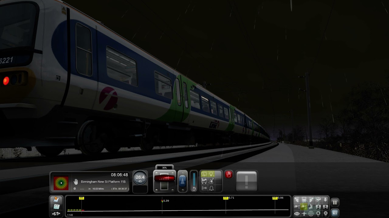 TS2021 | Train Simulator 2021 | Cross City | Lichfield - Birmingham New Street | Class 166 Diesel