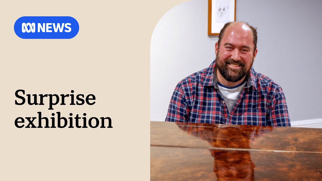 Галерея чествует тайного художника, спрятанного на виду | ABC News