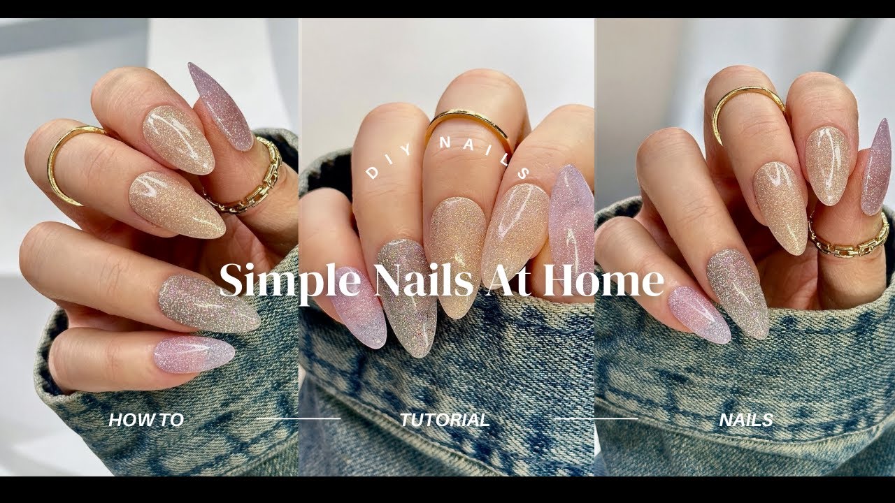 Simple Dip Powder Nails At Home | Trying NEW AzureBeauty Dip Powders & Low Odor Dip Liquids Tutorial