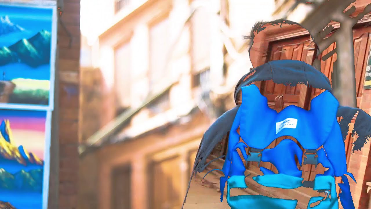 video ad for a backpack (unaffiliated)