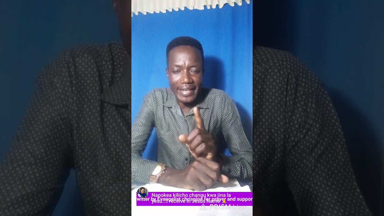 Kweli kabisa pastor 