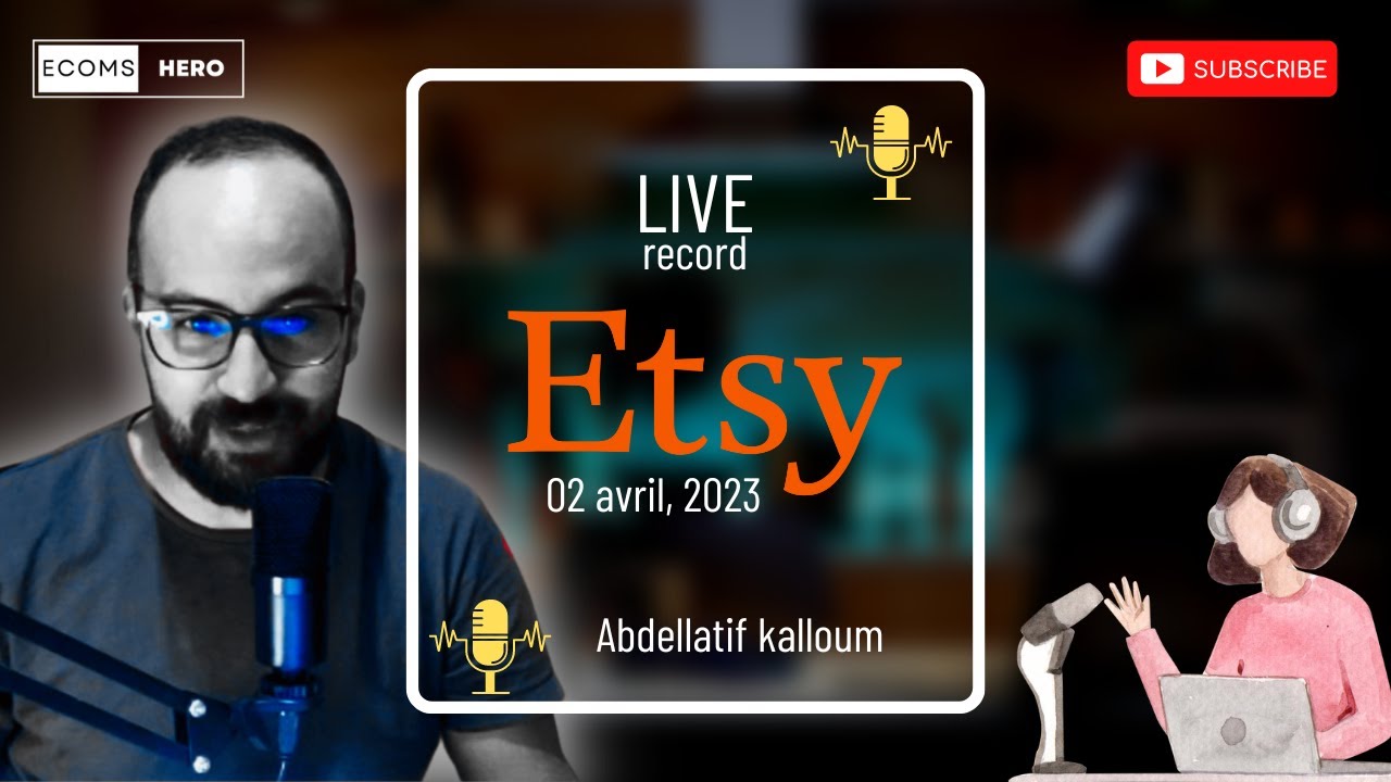 ETSY LIVE كل ما يجب عليك  معرفته على اتسي الاجابة على جميع التساؤولات منصة اتسي