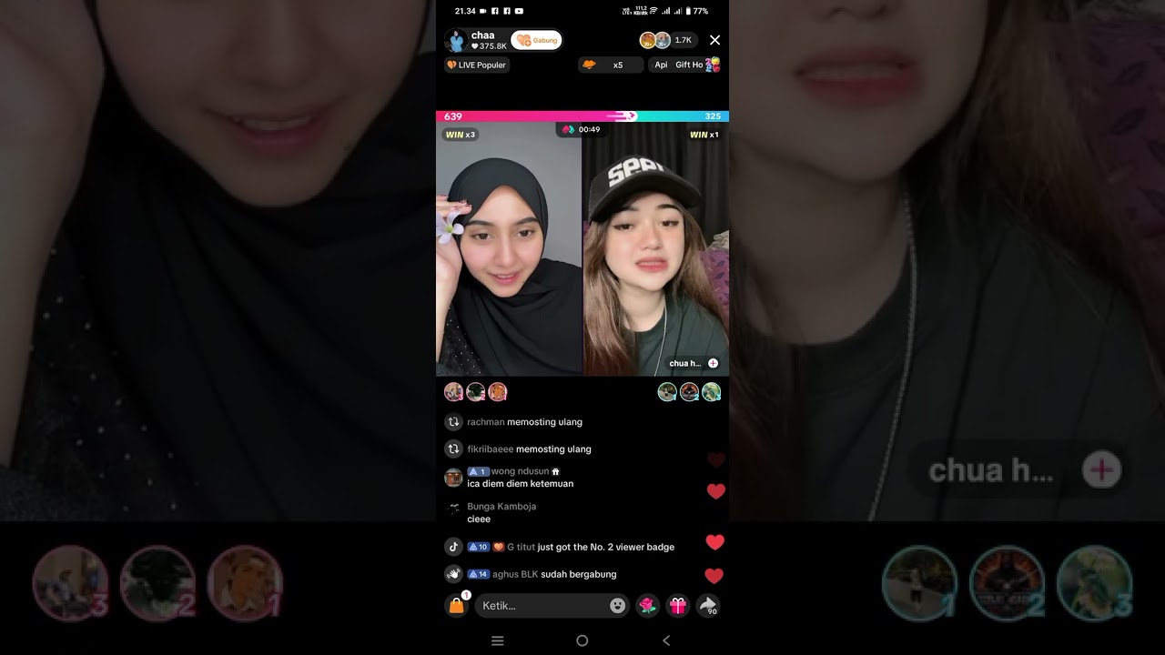 AHIRNYA ICA LIVE KEMBALI SETELAH BERTAPA