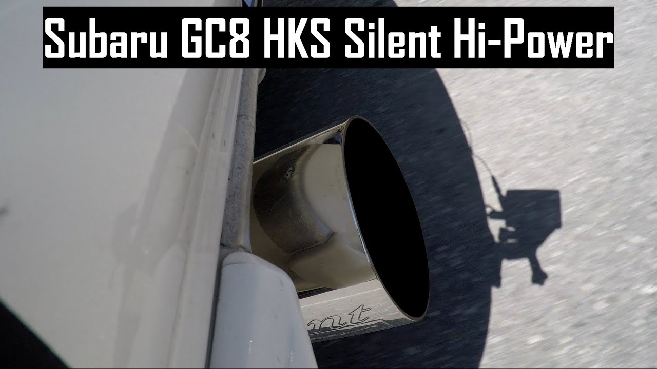 Subaru Impreza GC8 - HKS Silent Hi-Power: A proper Sound Video [1440p]
