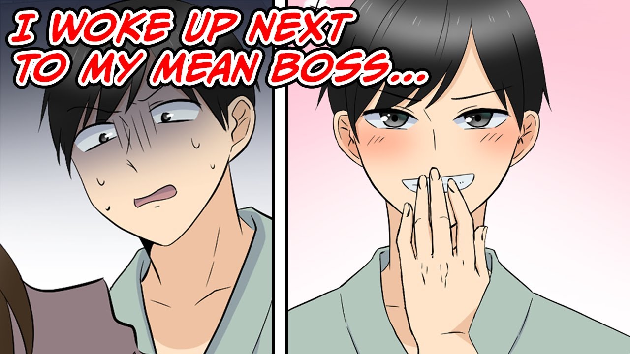 My mean boss started messing with me on the company trip…I woke up next to her… [Manga dub]