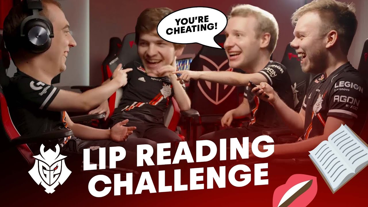 CAPS IS CHEATING?! | G2 League of Legends Lip Reading Challenge