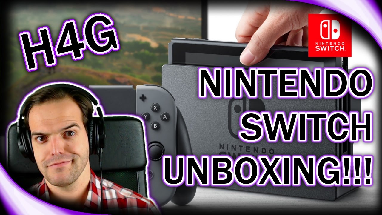 Nintendo Switch Launch Day Unboxing! -  IT'S HERE!!!!