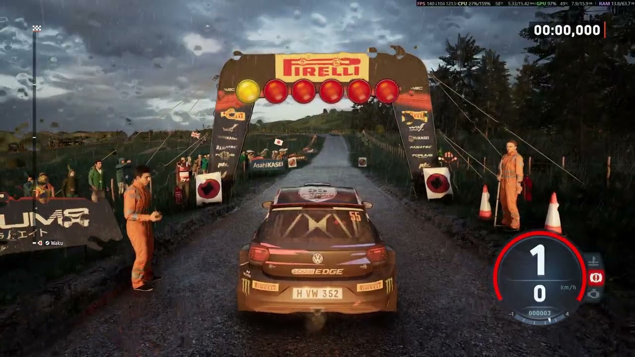 EA WRC con amigos y el Polo en Oceanía