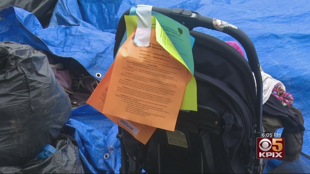 Time Running Out For Homeless Encampment On Joe Rodota Trail In Santa Rosa
