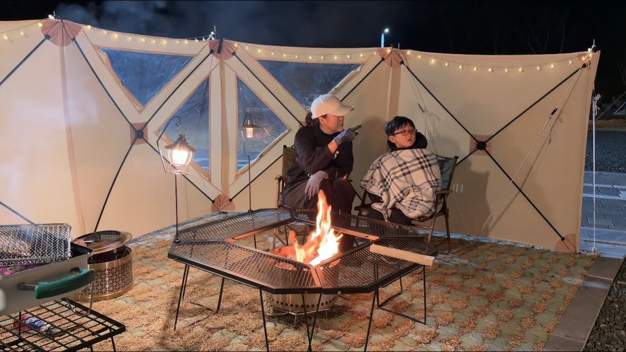 A Mom’s Solo-Built Air Tent Home | The Reality of Long-Term Camping (Still Worth It!)