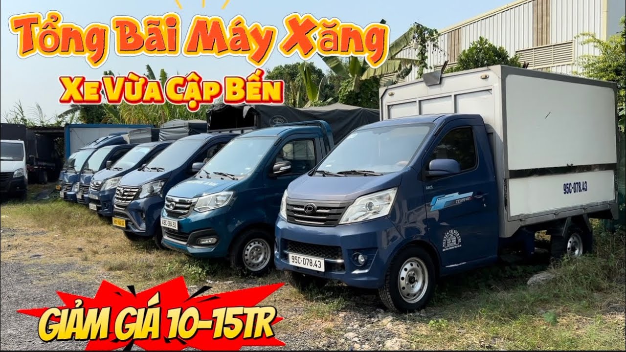 📺 Review: Báo Giá Tổng Bãi Máy Xăng, Xe Vừa Cập Bến, Giảm Giá Cuối Năm 10-20tr | 📞0328099344
