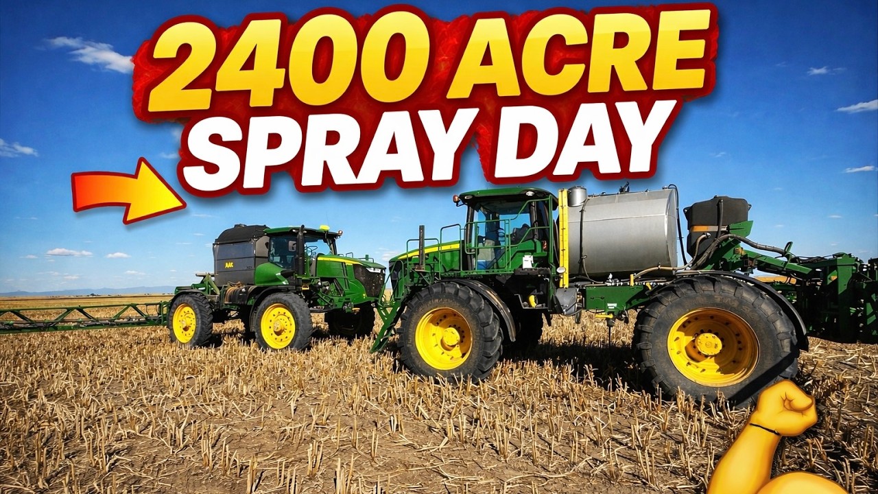 2400 Acre Spray Day!